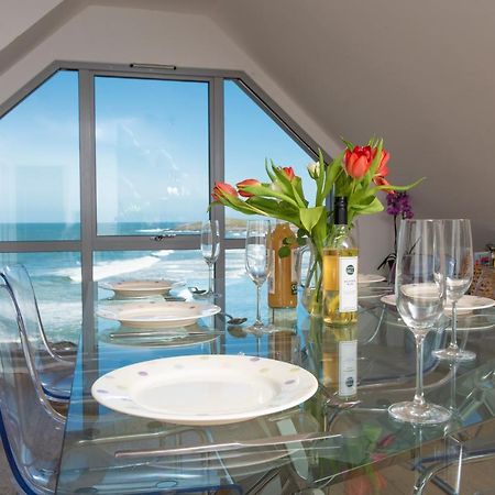 Fistral Beach Penthouse, Newquay Crantock Exteriér fotografie