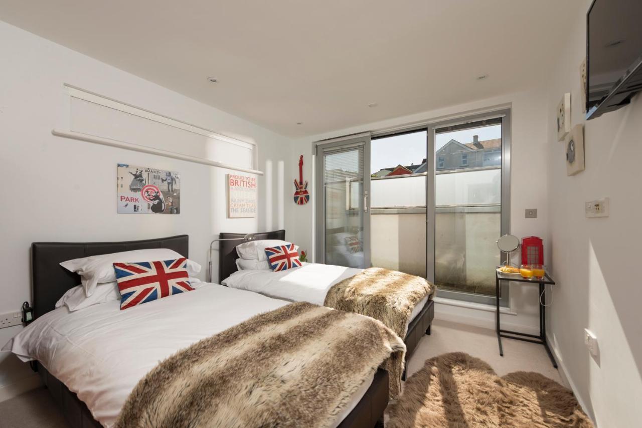 Fistral Beach Penthouse, Newquay Crantock Exteriér fotografie