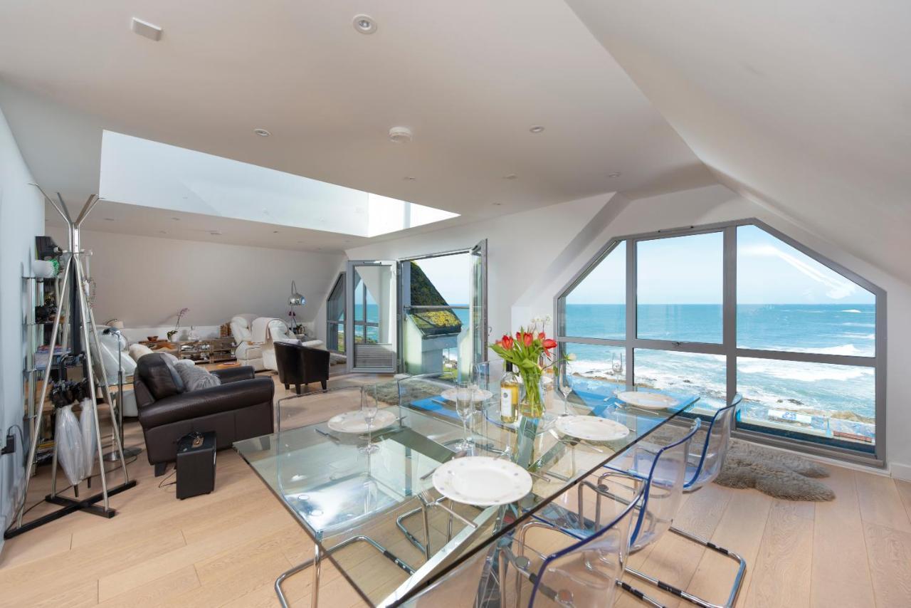Fistral Beach Penthouse, Newquay Crantock Exteriér fotografie