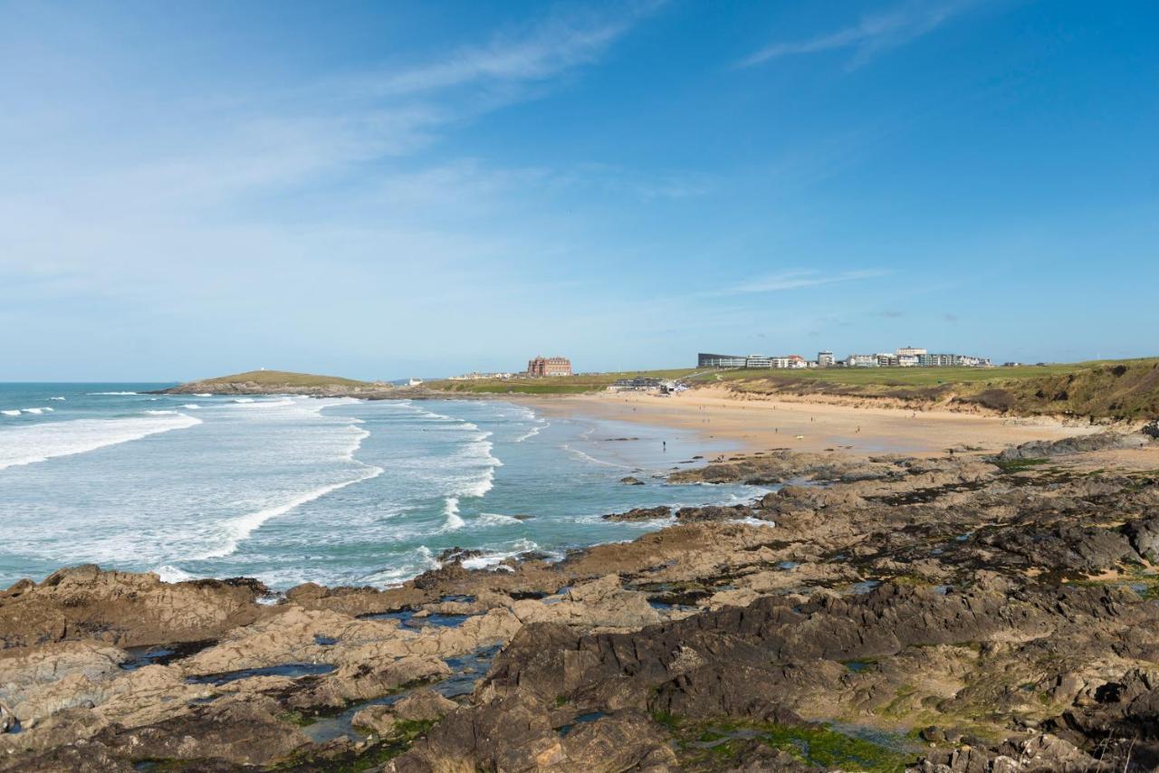 Fistral Beach Penthouse, Newquay Crantock Exteriér fotografie