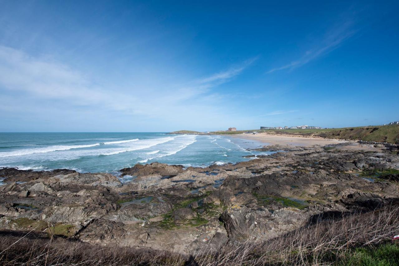 Fistral Beach Penthouse, Newquay Crantock Exteriér fotografie