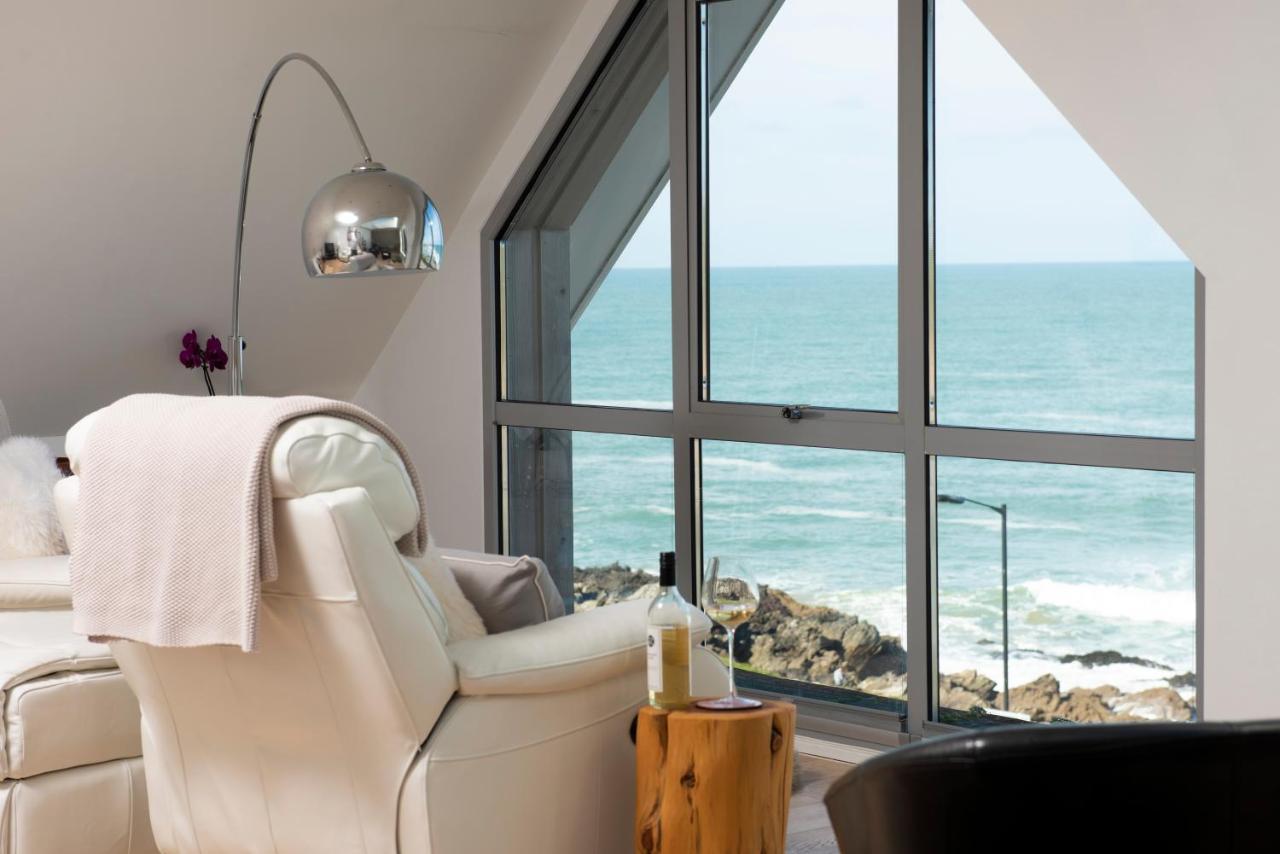 Fistral Beach Penthouse, Newquay Crantock Exteriér fotografie