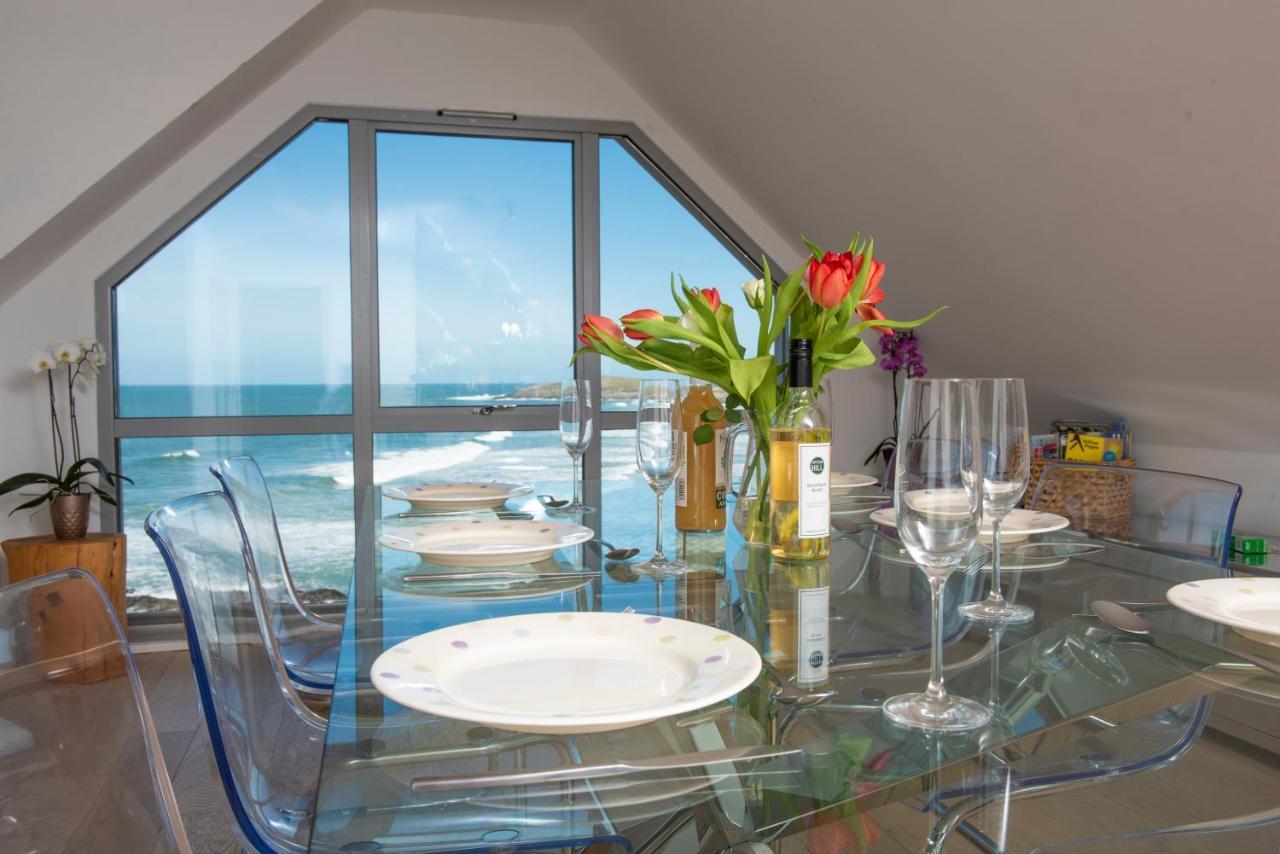 Fistral Beach Penthouse, Newquay Crantock Exteriér fotografie